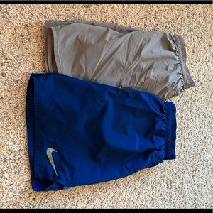 2 Pairs Mens Nike Running Shorts